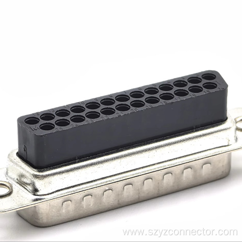 Standard D-Sub Connector DP 25P Male Straight with Harpoon 25P